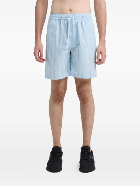Off Duty Reggie stripe shorts Blue ODF25P13455