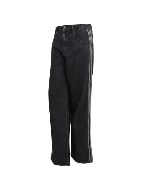 adidas Firebird striped jeans Black KD1497