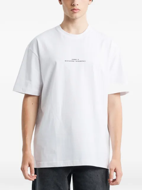 Off Duty We Do Nothing T-shirt White ODF25T1634