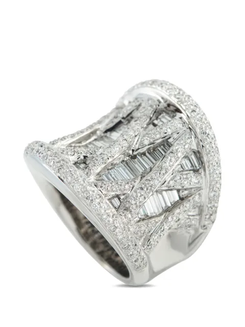 LB Exclusive diamond Ring Silver MF15122325