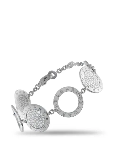 Bvlgari Pre-Owned diamond bracelet Silver BV30122225