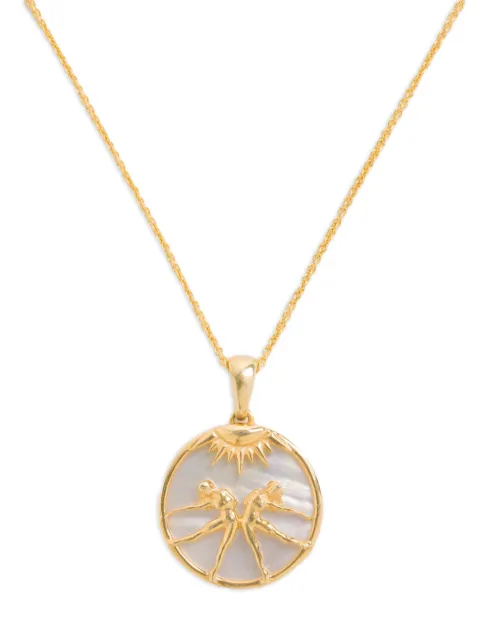 FREYA ROSE Gemini necklace Gold GOLDZODIACNECKLACE