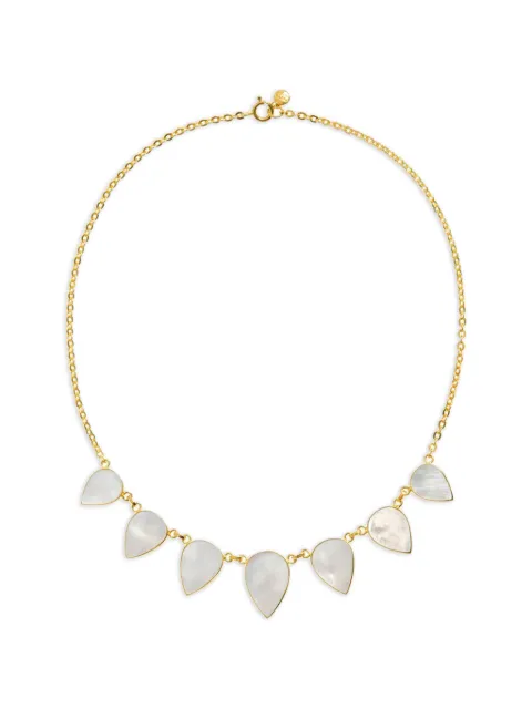 FREYA ROSE Warrioress small mother of pearl necklace Gold WARRIORESSSMALLMOPNECKLACE