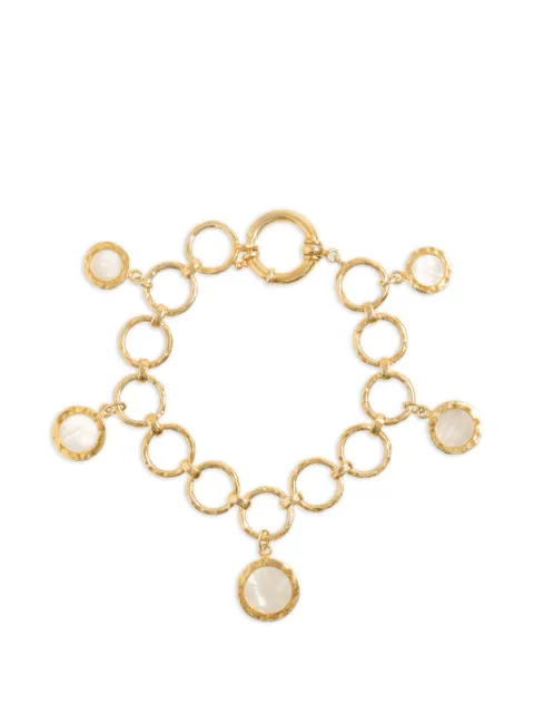 FREYA ROSE circular forged bracelet Gold FORGEDCIRCULARBRACELETGOLD