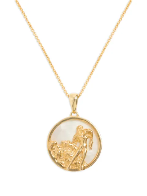 FREYA ROSE Aquarius star-sign necklace Gold GOLDZODIACNECKLACE
