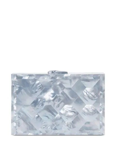 FREYA ROSE Athena mother-of-pearl clutch bag Blue ATHENACLUTCH