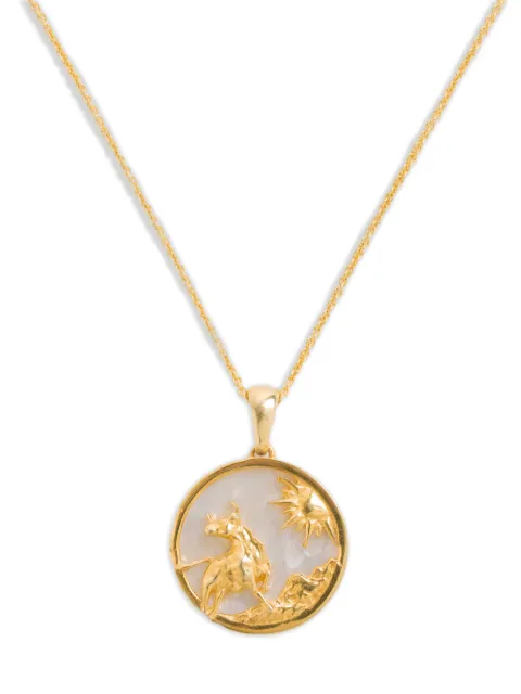 FREYA ROSE Taurus necklace Gold GOLDZODIACNECKLACE
