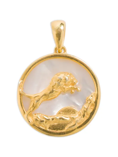 FREYA ROSE Leo star-sign pendant Gold GOLDZODIACPENDANT
