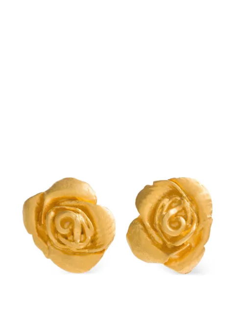 FREYA ROSE rose studs earrings Gold ROSESTUDS