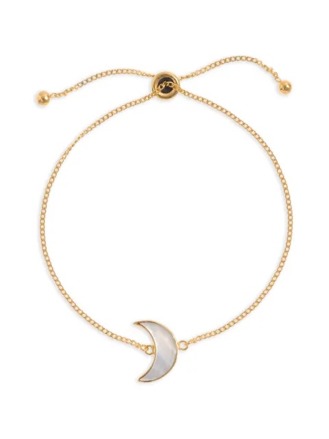 FREYA ROSE moon adjustable bracelet Gold ADJUSTABLEGOLDMOONBRACELET