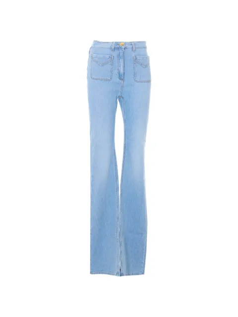 Elisabetta Franchi pocket flared denim Blue PJ24N61E2