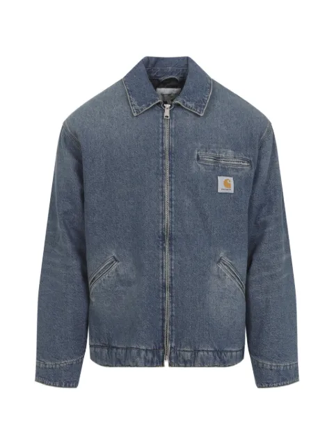 Carhartt WIP denim zip jacket Blue I036259