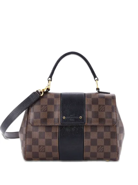 Louis Vuitton Pre-Owned Bond Street Handbag Damier with Leather BB satchel Black HA6KAOY7QL15HD3R