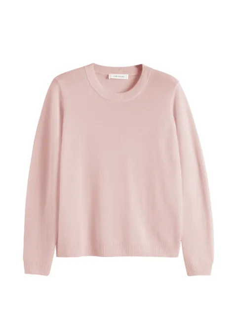 Chinti & Parker round-neck cashmere sweater Pink KSS2663SOFTPINK