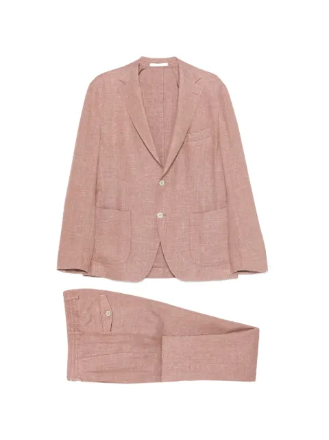 Eleventy single-breasted suit Red M75ABUC10TES0K024