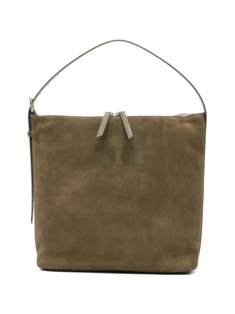 A.P.C. Vera tote bag Green PXCALF61902