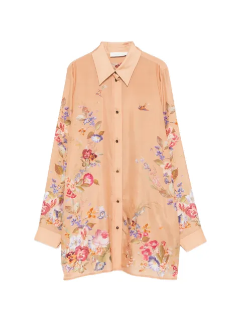 ZIMMERMANN Patience floral shirt Neutrals 6882TRS264
