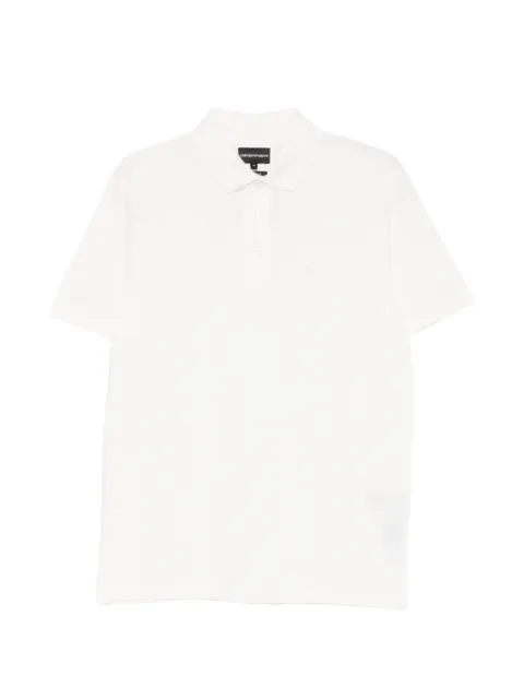 Emporio Armani short-sleeve polo shirt White EM004643AF12955U0003U0003