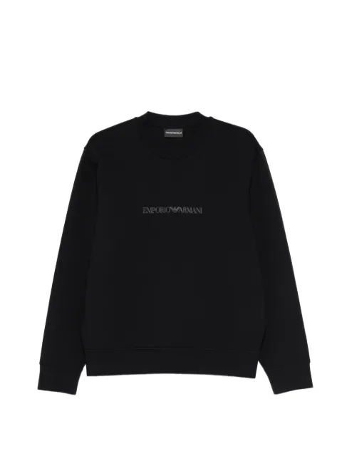 Emporio Armani logo-detail sweatshirt Black EM004541AF10013