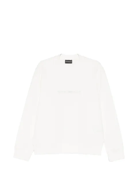 Emporio Armani logo-detail sweatshirt Neutrals EM004541AF10013