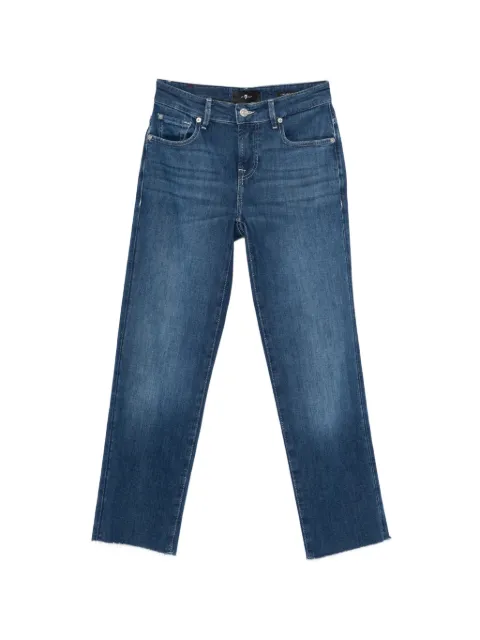 7 For All Mankind five-pockets straight jeans Blue 7UD00R51