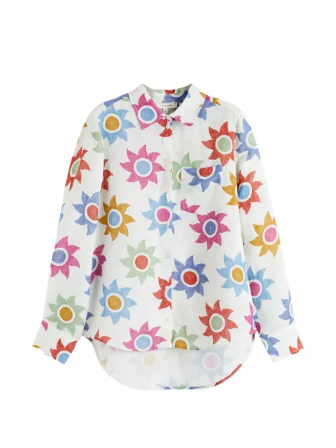 Chinti & Parker printed shirt White TSS2620CREAMMULTI