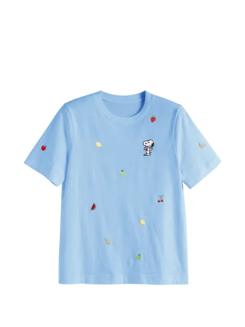 Chinti & Parker Snoopy Fruit T-shirt Blue TSS2615LIGHTBLUE