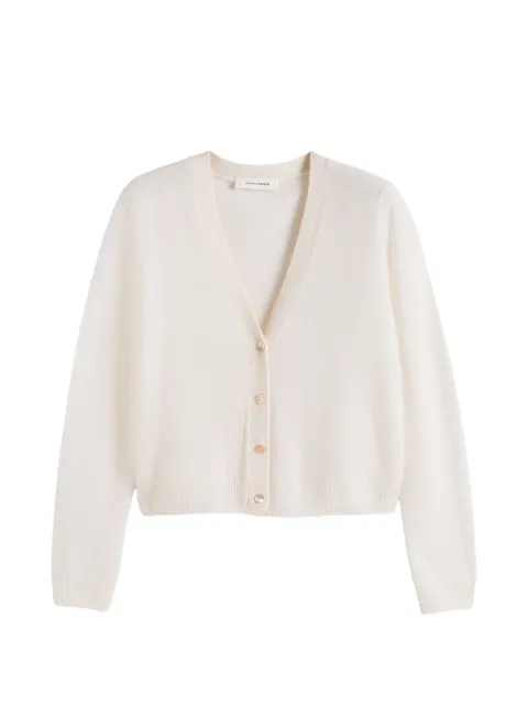 Chinti & Parker V-neck cashmere cardigan Neutrals KSS2664CREAM