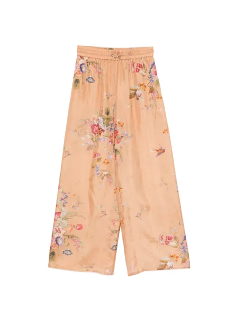 ZIMMERMANN Patience floral trousers Neutrals 6251PRS264