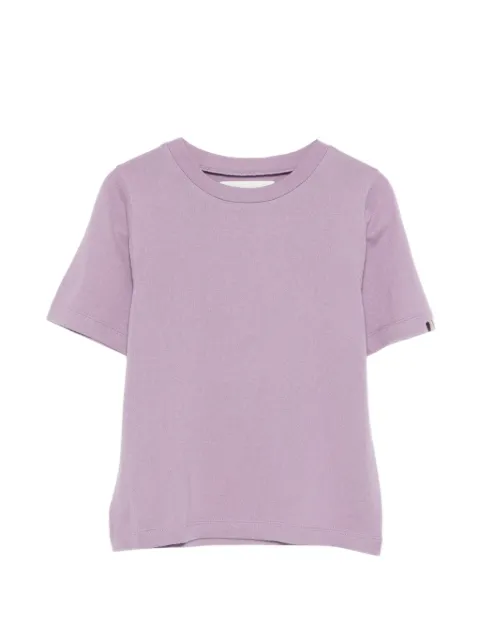 extreme cashmere Tina round-neck T-shirt Purple NO267