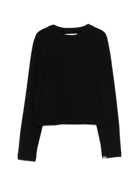 extreme cashmere Lisa long-sleeve sweater Black NO451