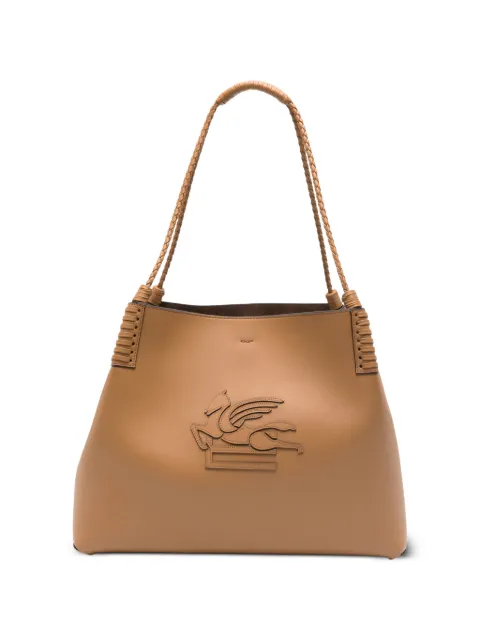 ETRO braided-handle shoulder bag Neutrals WP1D0028AP264Y0886