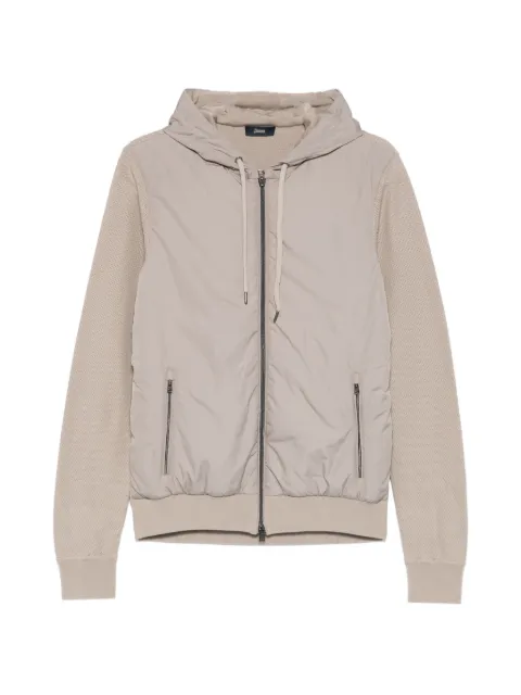 Herno hooded zip jacket Grey MC000168U72056