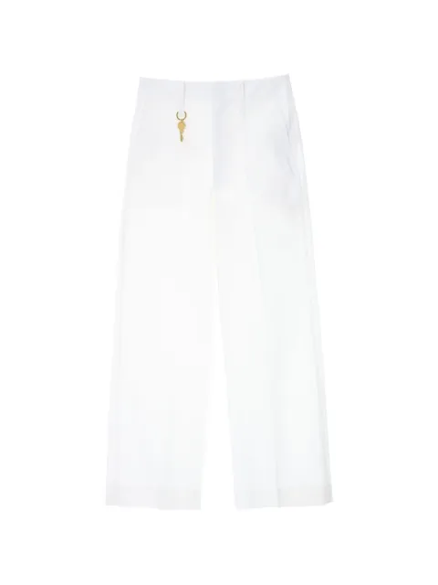 Carven wide straight-leg trousers Neutrals 6261K21060