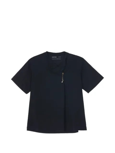 Carven kilt-pin T-shirt Black 6261K21051