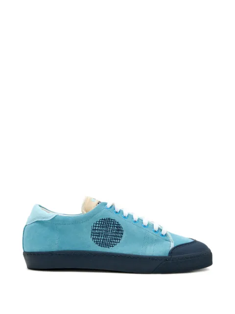 Blu Scarpa lattan toe cap sneakers Blue LATTEN