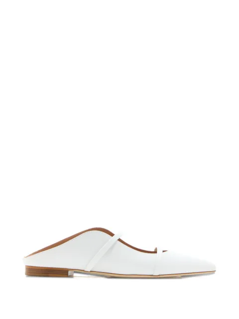 Malone Souliers strap mules White MAUREENFLAT373