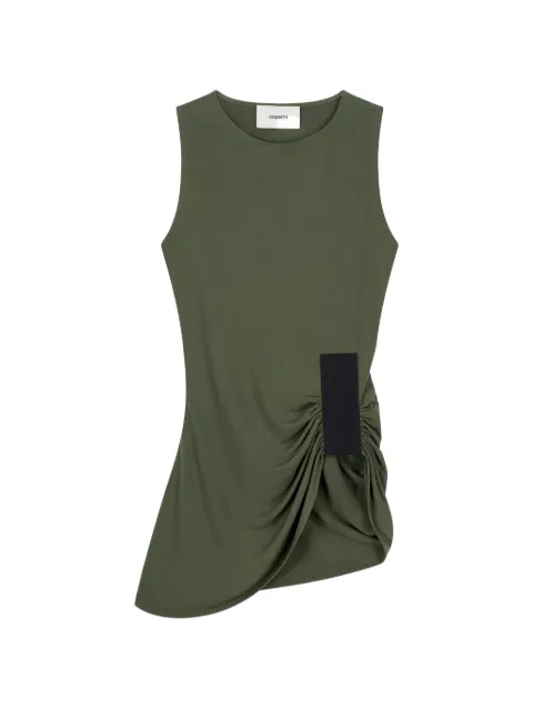 Coperni taped suspended vest Green COPT110F5022