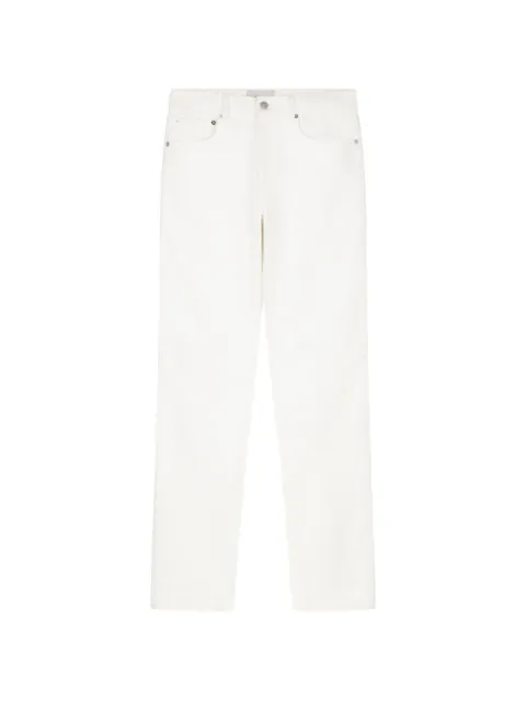 Coperni five-pockets tapered jeans White COPP171F2054W