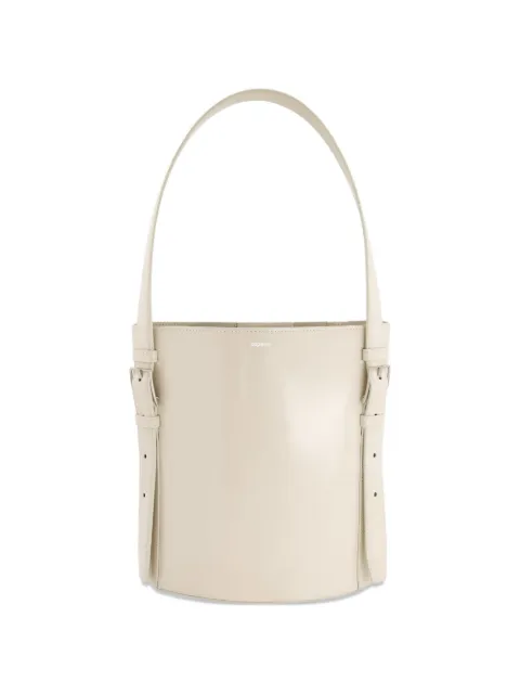 Coperni cylindrical ergonomic bucket bag Neutrals COPBA127F6045BEI