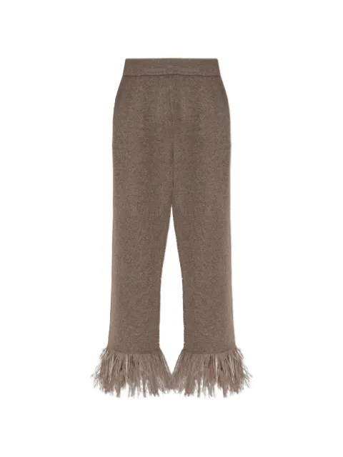 Lisa Yang fringed trousers Brown 2026057