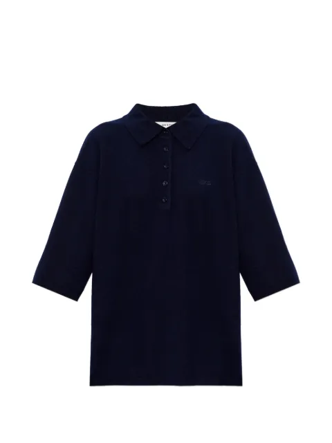Gestuz short-sleeve polo top Blue 10910843