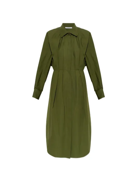 Givenchy pleated shirt dress Green BW22RD1634305