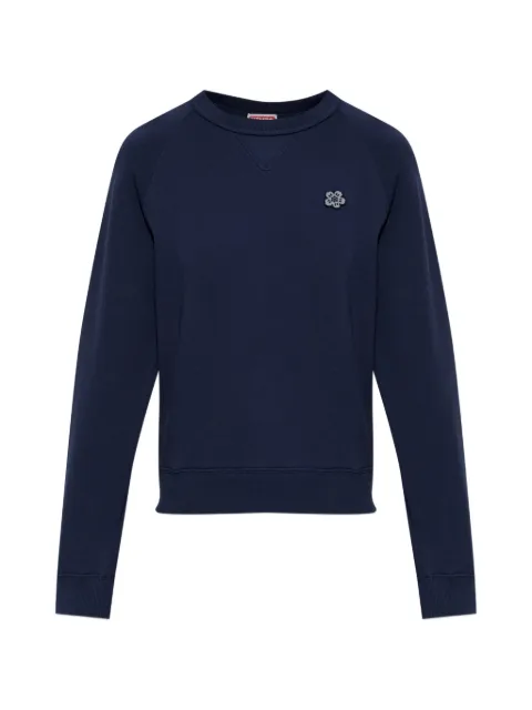Kenzo logo-patch sweatshirt Blue FG52SW2114MJ