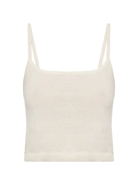 Officine Generale Eliane square-neck top Neutrals S26WKNT308PRE