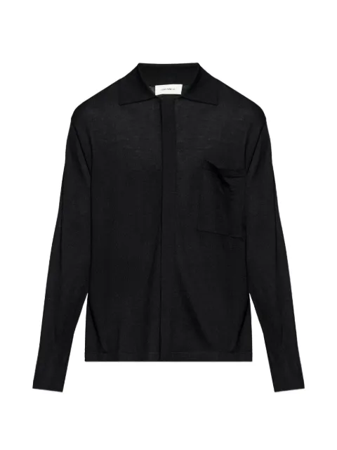 Lisa Yang Kieran pocket knit cardigan Black 3025116