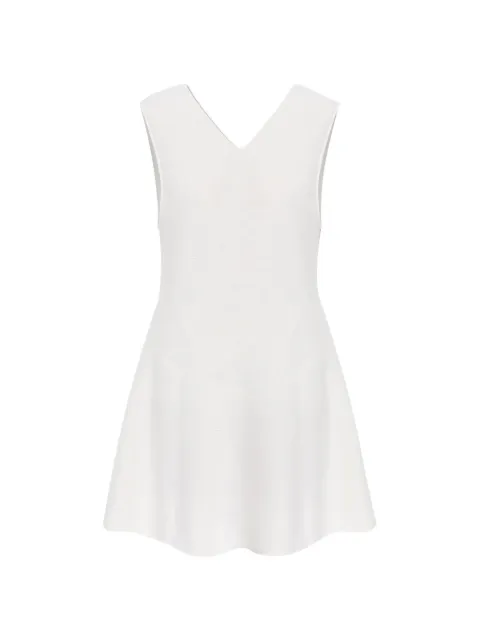 Lisa Yang Nyna V-neck mini dress Neutrals 2026060