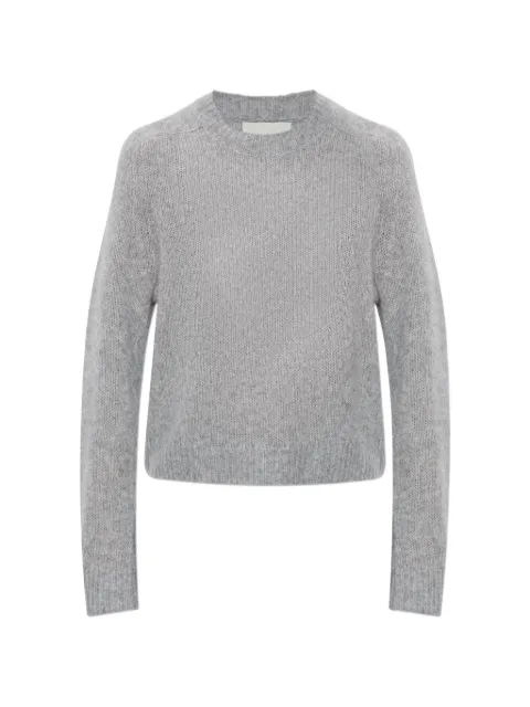 Lisa Yang ribbed-knit crew-neck sweater Grey 2026021