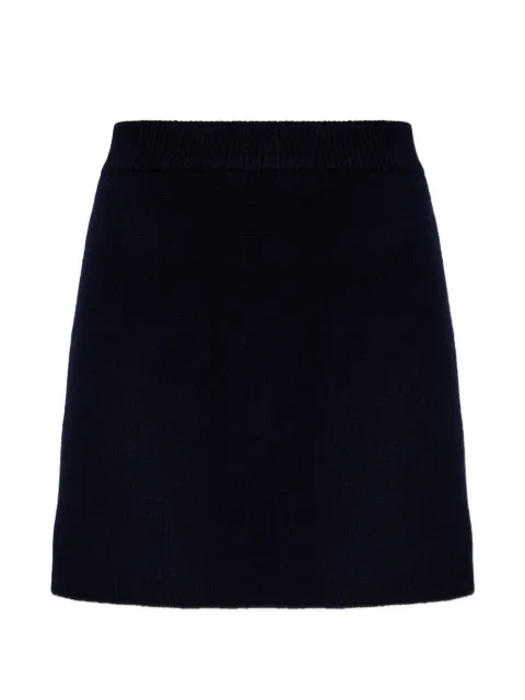 Lisa Yang Clare ribbed mini skirt Blue 2025126