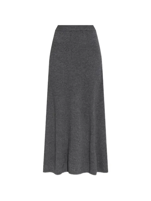 Lisa Yang Dolly knitted midi skirt Grey 2022005